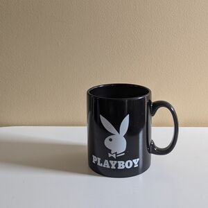 PLAYBOY VINTAGE Y2K BLACK MUG